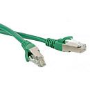 Hyperline PC-LPM-STP-RJ45-RJ45-C5e-15M-LSZH-GN Патч-корд F/UTP, экранированный, Cat.5е, LSZH, 15 м, зеленый