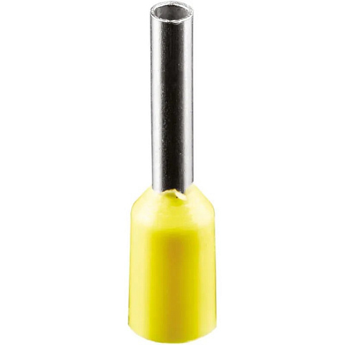 Iek UGN10-001-D14-08 Наконечник-гильза Е1008 1мм2 с изолированным фланцем (желтый) (100 шт)