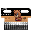 Элемент питания (батарейка) BASIC AAA 12 PCS 5051011 OPTICELL