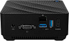 Неттоп MSI Cubi N JSL-048XRU slim Cel N4500 (1.1) 4Gb SSD128Gb UHDG noOS GbitEth WiFi BT 65W черный (9S6-B0A111-063)