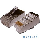 Коннектор RJ45 STP 8P8C, универсальный, для толстого кабеля, cat.6, 100 шт.