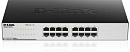 Коммутатор D-LINK DGS-1016C/B1A 16G неуправляемый