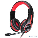Oklick HS-L200 черный/красный 2м мониторы оголовье
