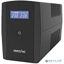 Импульс ИБП Юниор Смарт 2200 {2200/1320 ВА/Вт, LCD, USB, RJ11/RJ45, SCHUKOx4},черный [JS22223]