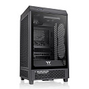 Корпус Thermaltake The Tower 200/Black/Win/SPCC/Tempered Glass*1/CT140 Fan*2/Color Box
