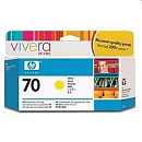 HP C9454A Картридж, Yellow, №70 {DJ Z2100/Z3100 (130 ml)}