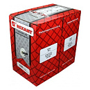 Rexant (01-0125) Кабель витая пара F/UTP, CAT 5e, PVC, 2PR, 24AWG, INDOOR, STRANDED, серый, 305м