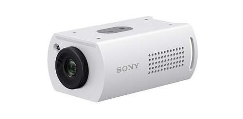 Box-камера Sony [SRG-XP1/W] : белая; фиксированная; 4K 60p; 1/1,8-дюйм CMOS-сенсор Exmor; PoE; угол обзора 102° по горизонтали (с коррекцией искажений