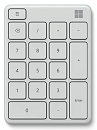Microsoft Bluetooth Number pad Monza, Grey