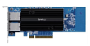 Сетевая карта Synology 10 Gigabit dual port RJ-45 PCIe adapter