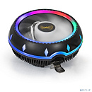 Exegate EX286156RUS Кулер ExeGate Dark Magic EE126M-PWM.RGB (Al black coating, LGA775/1150/1151/1155/1156/1200/1700/AM2/AM2+/AM3/AM3+/AM4/FM1/FM2/754/
