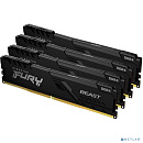 Kingston DRAM 128GB 2666MHz DDR4 CL16 DIMM (Kit of 4) FURY Beast Black KF426C16BBK4/128