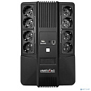 Импульс ИБП МАСТЕР 1000 {1000ВА/600Вт, LED, USB, RJ11/RJ45, SCHUKOx8} {MT10201}