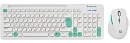 Клавиатура + мышка CERRATO C-978 RU WHITE-BLUE 45978 DEFENDER