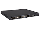 Коммутатор HPE 5130 24G SFP 4SFP+ EI Switch (16x100/1000 SFP + 8x100/1000 SFP or RJ-45 + 4x1/10G SFP+, Managed static L3, Stacking, IRF, 2 p/s slots, no p/s incl
