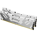 Оперативная память Kingston 32GB 6400MT/s DDR5 CL32 DIMM (Kit of 2) FURY Renegade White XMP