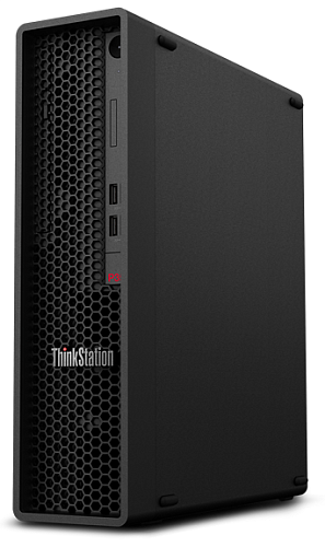 Lenovo ThinkStation P350 SFF, i7-11700 (4.9G, 8C), 2x8GB DDR4 3200 UDIMM, 256GB SSD M.2+1TB HDD, T600 4GB, DVD-RW, 380W, USB KB&Mouse, W10 P64 RUS, 1Y