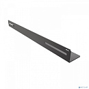 NTSS Уголки NTSS для поддержки оборудования в шкафы глубиной 800мм, усиленные до 100кг (пара), черный RAL 9005 NTSS-YP-H-800-BL