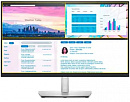 Монитор Dell 27" P2721Q серебристый IPS LED 16:9 HDMI матовая HAS Pivot 350cd 178гр/178гр 3840x2160 DisplayPort Ultra HD USB 9.7кг