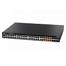 Коммутатор Edge-corE Bad Pack 4610-54P-O-AC-Fv1 Edge-corE 48-Port GE RJ45 port w/ POE+, incl. 8 ports UPOE, 4x10G SFP+, 2 port QSFP+ by DAC or 20G QSF