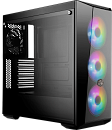 Корпус без блока питания/ Cooler Master MasterBox 5 Lite RGB, USB 3.0 x 2, 1xFan, 3x120mm ARGB Fan, Black, Splitter cable + Controller, ATX, w/o PSU