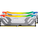 Модуль памяти Kingston 48GB DDR5 8800 FURY Renegade White RGB On-Die ECC CUDIMM CL42 kit 2*24gb