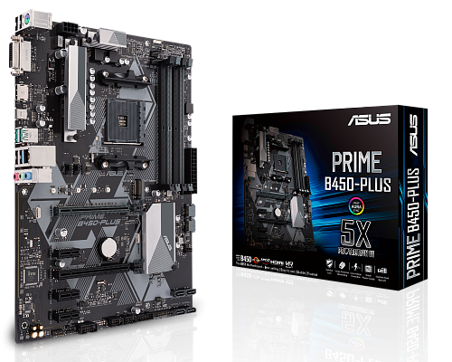 Материнская плата/ PRIME B450-PLUS