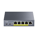 Коммутатор CUDY GS105P 5-Port Gigabit PoE+ Switch 36W