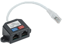 Адаптер IEK ITK Разветвитель (Y-адаптер) кат. 5Е 2xRJ45-1хRJ45
