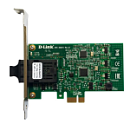 D-Link DFE-560FX, 100Base-FX PCI-Express FastEthernet adapter with SC fiber optical connector PCI-express v1.1 2.5GT/s Jumbo Frame up to 9018 Bytes, P