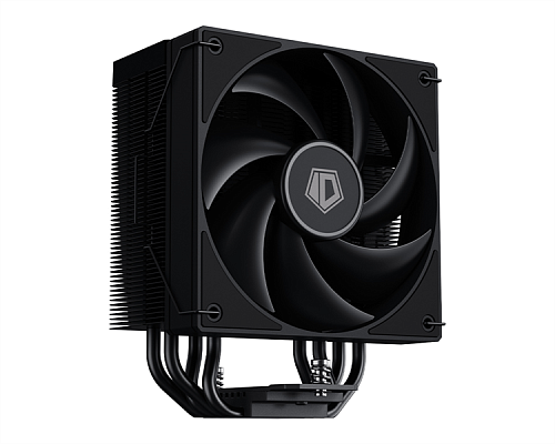 Кулер для процессора ID-COOLING FROZN A410 BLACK LGA1700/1200/115X/AM4 (10шт/кор, TDP 220W, PWM, 4 тепл.трубки прямого контакта, FAN 120mm, черный) RE