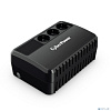 CyberPower BU600E ИБП {Line-Interactive, 600VA/360W (3 EURO), 12В/5 Ач х 1}