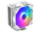 Кулер для процессора ID-COOLING SE-224-XTS ARGB WHITE LGA1700/1200/115X/AM5/AM4 (10шт/кор, TDP 220W, PWM, 4 тепл.трубки прямого контакта, ARGB FAN 120