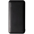 Внешний аккумулятор Power Bank Xiaomi (Mi) SOLOVE 10000mAh Type-C с 2xUSB выходом, кожаный чехол (001M+ Black RUS) (РУССКАЯ ВЕРСИЯ!!), черный (005647)
