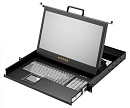 Консоль AMK501-17WUBRUT, высота 1U, монтаж встойку 19", 17,3" LCD, 1920 x1080, 1 х USB KB/MS, сенсорный экран, русифицированная клавиатура, тачпад, 1