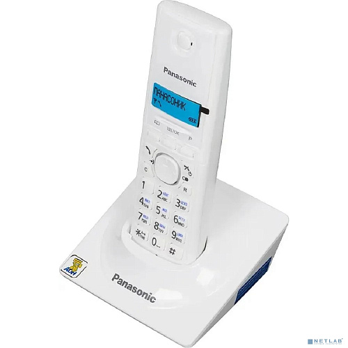 Panasonic KX-TG1711RUW (белый) {АОН, Caller ID,12 мелодий звонка,подсветка дисплея,поиск трубки}