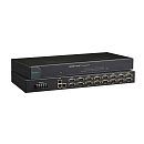 16-портовый консольный сервер RS-232/422/485 в Ethernet, с расширенным диапазоном температур