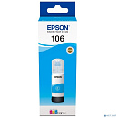 EPSON C13T00R240 Контейнер 106 с голубыми чернилами для L7160/7180, 70 мл.