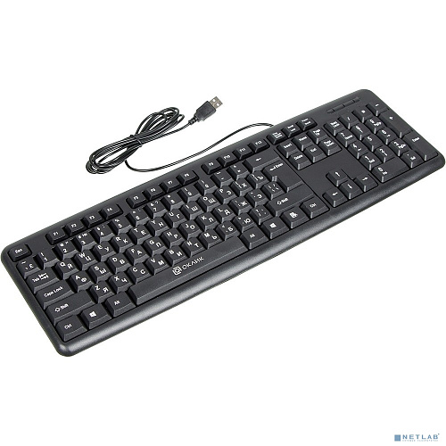 Клавиатура Oklick 180V2 черный {Клавиатура, USB} [1185956]