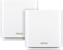 роутер ASUS XT8 (W-2-PK) // AX6600 // 2 pack // 574 + 4804Mbps, 2,4 + 5 gGz, white