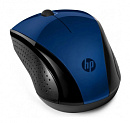 Мышь HP 220 синий оптическая беспроводная USB
