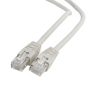 Кабель Cablexpert Патч-корд UTP PP6U-1M, кат.6, 1м, литой, многожильный (серый) (088121)