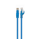 Патч-корд UTP Cablexpert PP6U-0.5M/B кат.6, 0.5м, литой, многожильный (синий)
