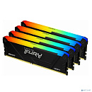 Kingston 64GB 3600MT/s DDR4 CL18 DIMM (Kit of 4) FURY Beast RGB KF436C18BB2AK4/64
