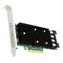 HBA-адаптер Broadcom 9400-16i SGL (05-50008-00014) PCIe 3.1 x8 LP, Tri-Mode SAS/SATA/NVMe 12G HBA, 16port(4*int SFF8643), 3416 IOC