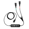 jabra link 265 шнур для обучения supervisor y-шнур, usb на 2xqd, модуль управления и mute на шнуре [265-09]