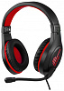 Наушники с микрофоном GMNG HS-L325G черный/красный 2.2м мониторные оголовье (1533553)