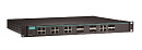 Коммутатор 12 x 10/100/1000BaseTX, 8 х 100/1000BaseSFP, 4 х 10/100/1000BaseTX/SFP (Combo), 2 источника питания (110/220 В перем.), с расширенным диапа