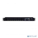 CyberPower PDU81005 PDU 1U type, 16Amp, plug IEC 320 C20, (8) IEC 320 C13