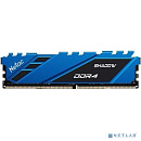 Память DIMM DDR4 16Gb PC21300 2666MHz CL19 Netac Shadow blue с радиатором (NTSDD4P26SP-16B)
